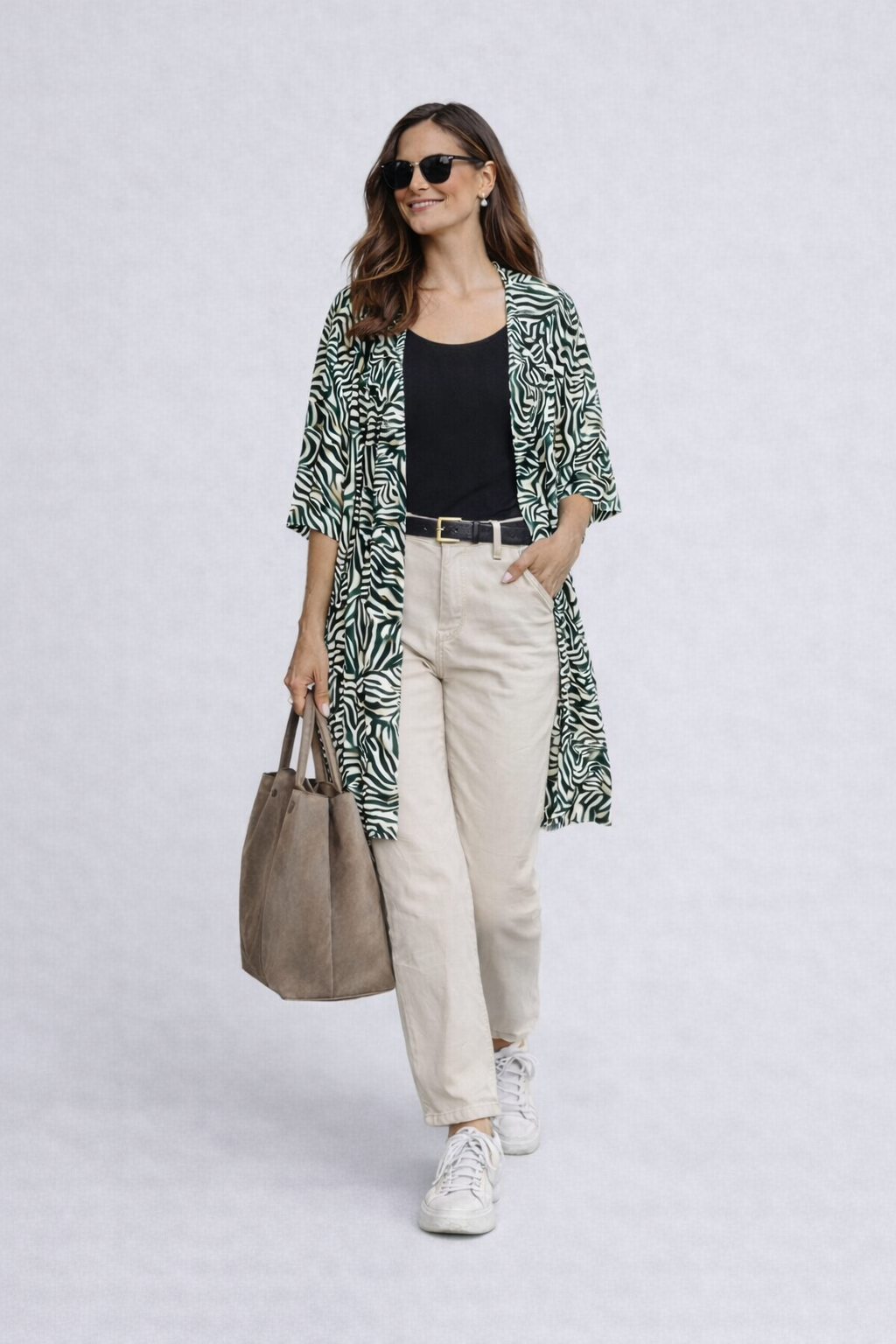 Docor España Kimono camisola mujer diseño Print