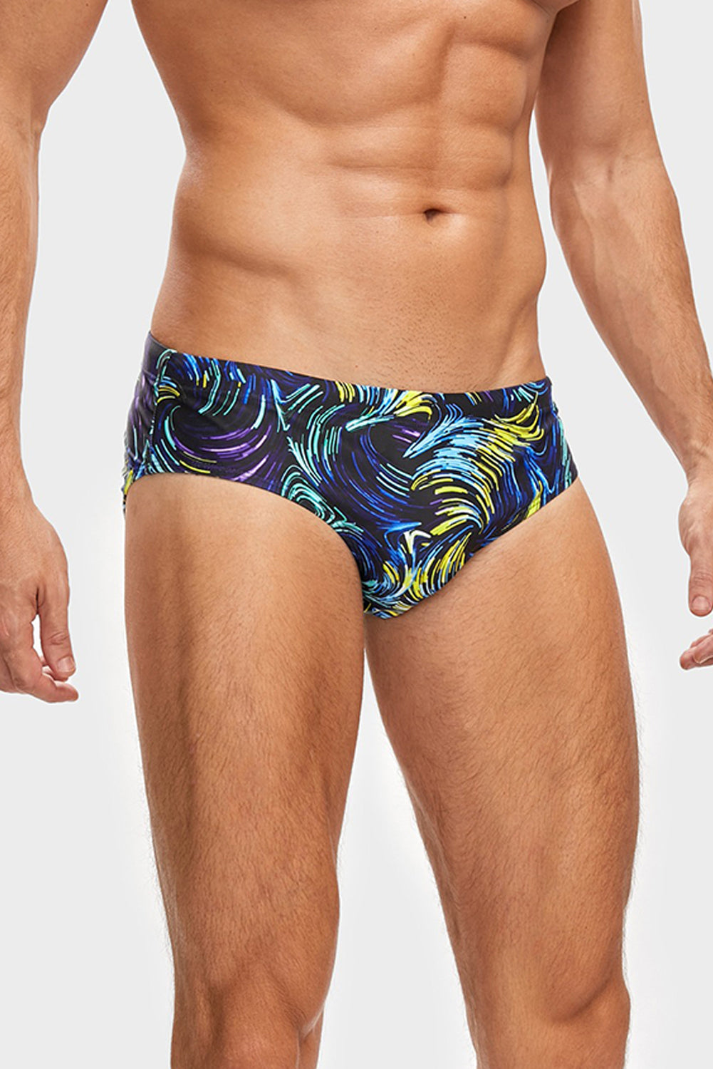 Tie Dye Traje De Baño Elástico Sexy Hombre Gloriahoon