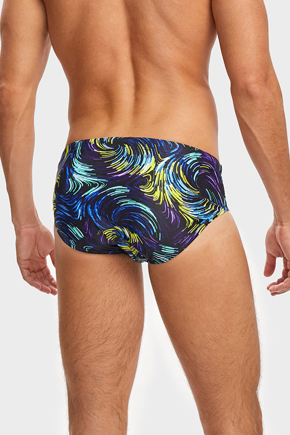 Tie Dye Traje De Baño Elástico Sexy Hombre Gloriahoon